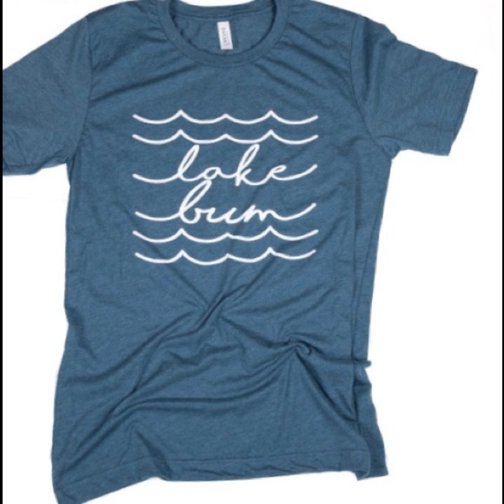 Women’s tee- lake bum🌊